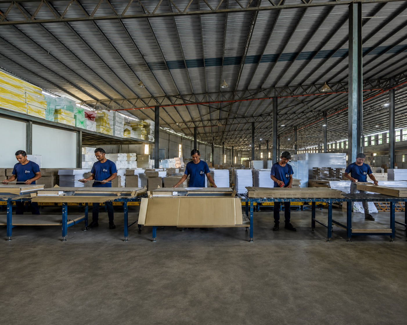 Final Check & Packing at the BYK Global factory